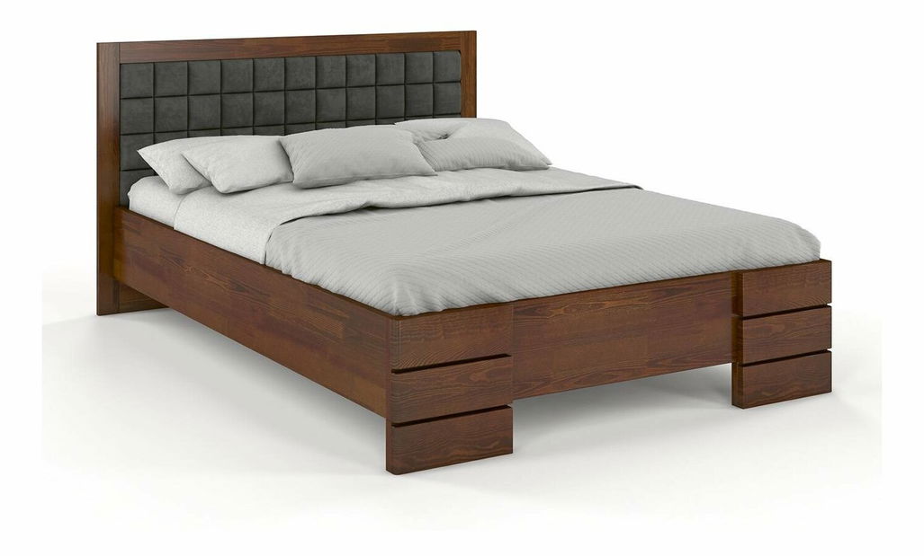 Franciaágy 160 cm Storhamar High (fenyő)