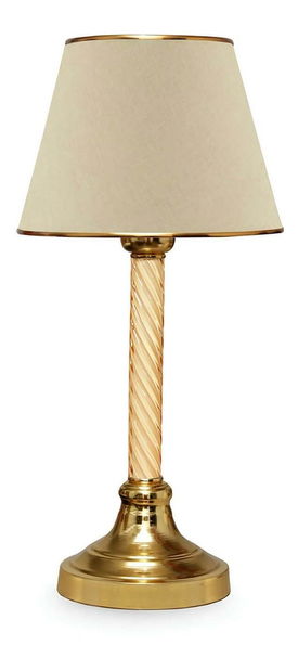 Stolna lampa Lugunssa 1 (bež + zlatna)