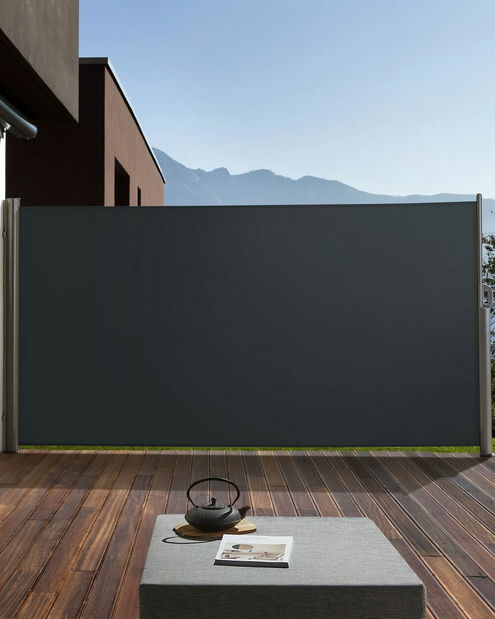 Tieniaca zaťahovacia markíza 160x300 cm Dallas (grafitová)