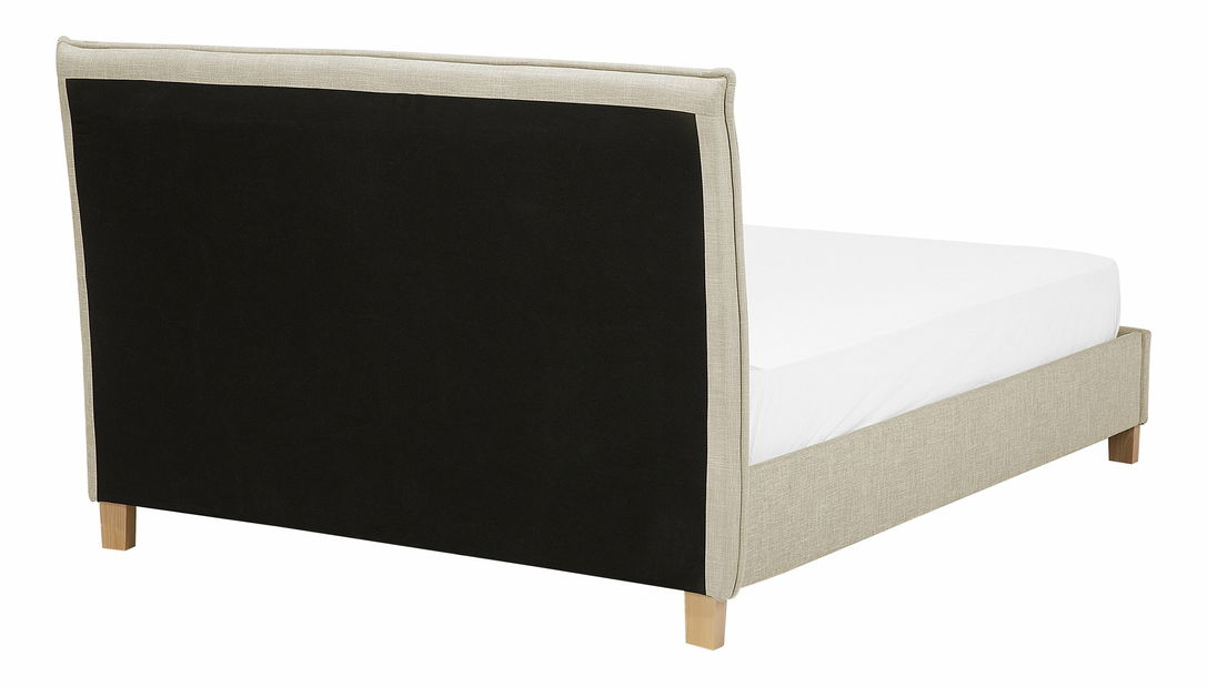 Franciaágy 140 cm SANCHEZ (ágyráccsal) (bézs)