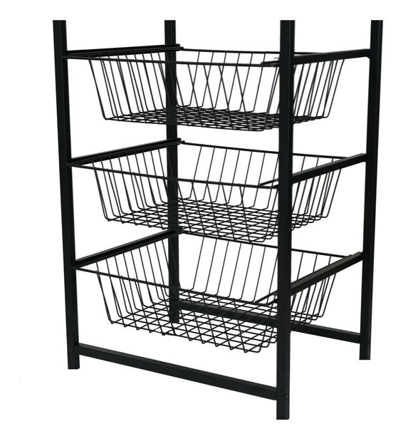 Tálalóasztal Tosina 1 (fekete) 