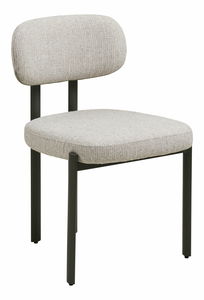 Jedálenská stolička Riselia (svetlosivá)