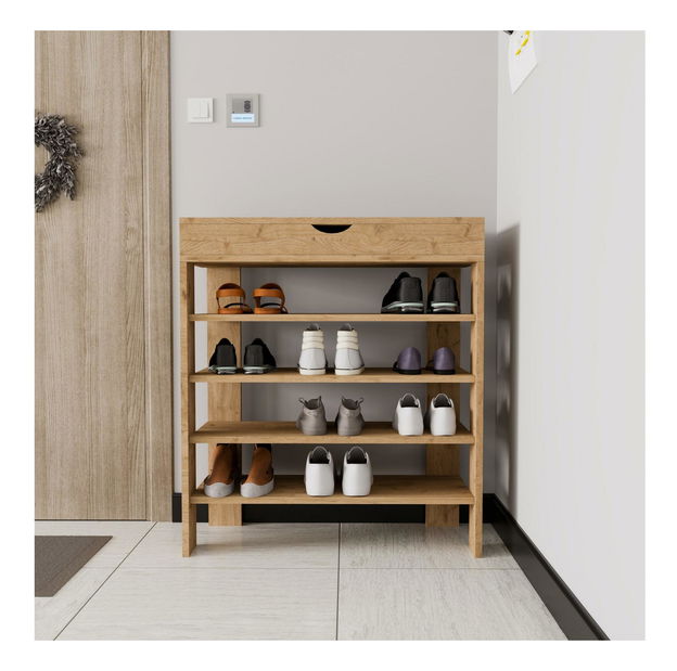 Cipőtároló (cipősszekrény) Ronal (tölgy)