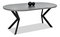 Étkezőasztal Rompa (grafit + fekete)