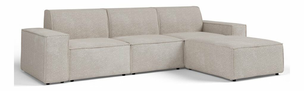 Kutna garnitura Cuboid L (bež) (D)