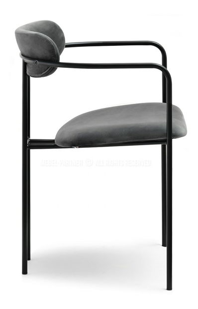 Stolica Magnus (grafit + crna)