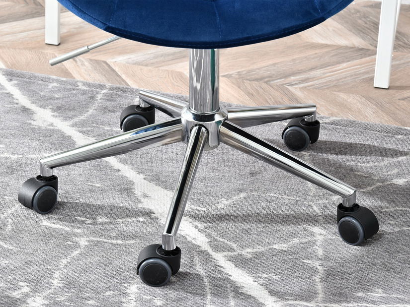 Stolička Eleanor (námornícka + chrómová)