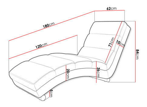 Fotoliu relax tapițat Laresa (Otusso 10) *vânzare stoc
