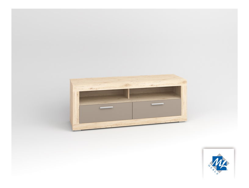TV stolík/skrinka Modern 13 dub San Remo + grafit
