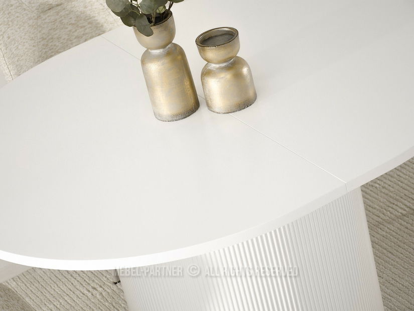 Jedálenský stôl Paga (biela)