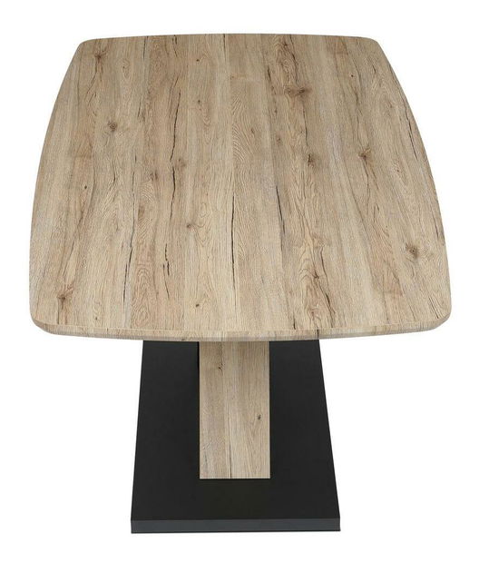 Masă sufragerie Hernandez (stejar sanremo) (pentru 6 persoane)