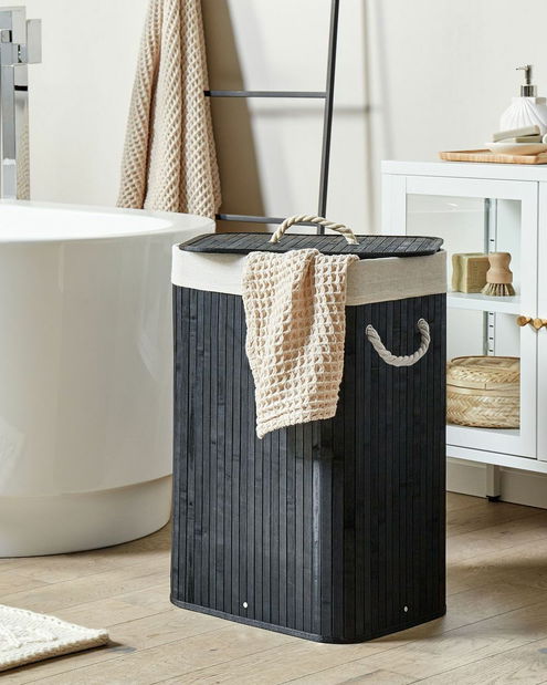 Košara za rublje Komza (crna)