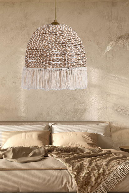 Stropné svietidlo Jutosorta 2 (ecru + biela)