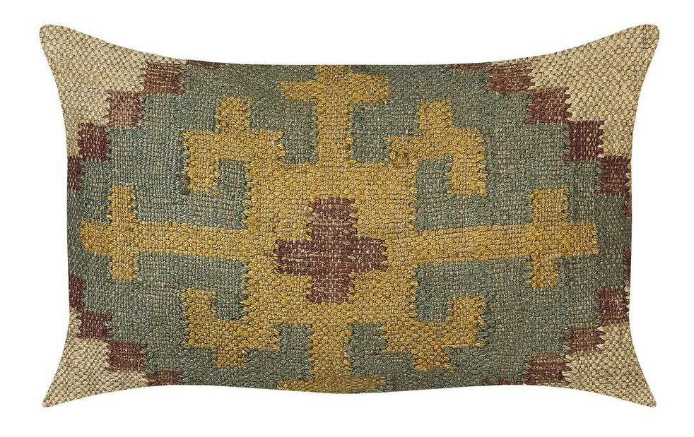 Ozdobný vankúš 30 x 50 cm Sara (zelená)