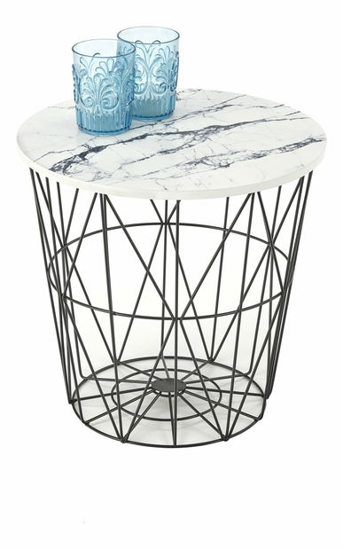 Masă de cafea Harry B (alb)