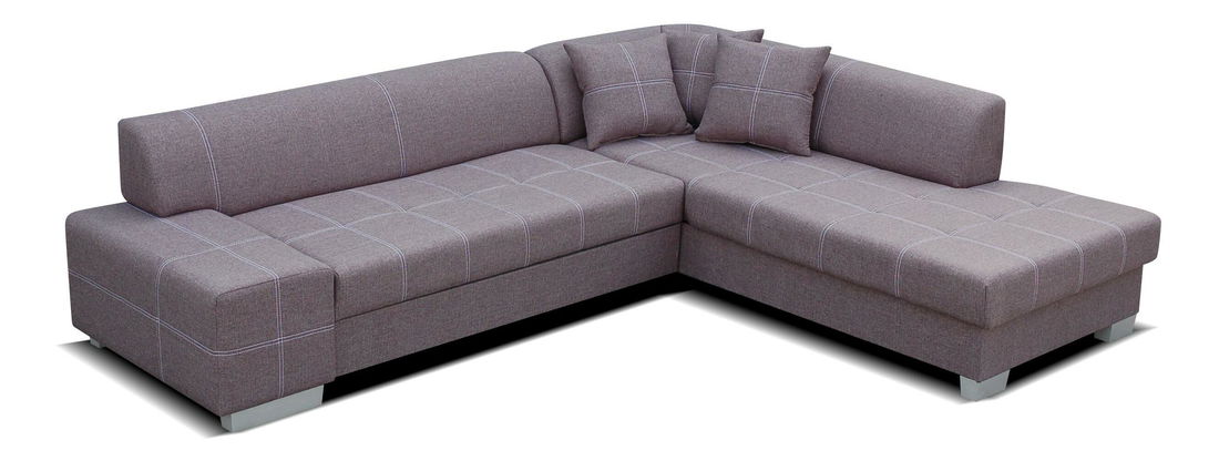 Sarokkanapé Coy (szürke) (J)