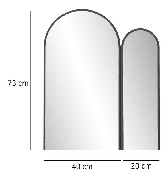 Dulap baie Talabe 2 (negru)