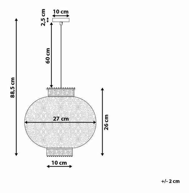 Lámpa Muse (fehér)