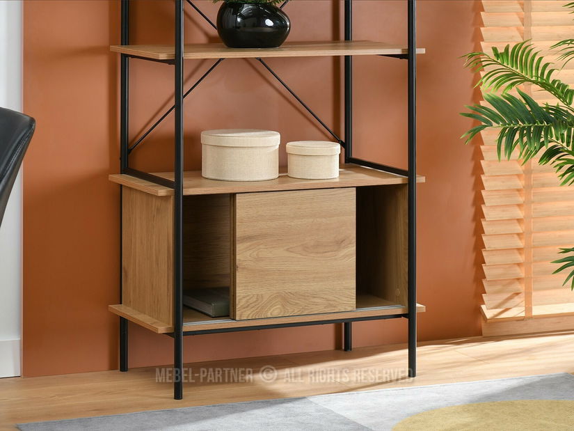 Raft Almasa A3 (stejar + negru)