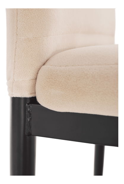 Scaun de sufragerie Antigone NEW (bej + negru)