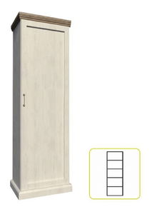 Ormar s policama Regnar S1D 