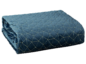 Prehoz na posteľ 240x220 cm WILLY (navy)