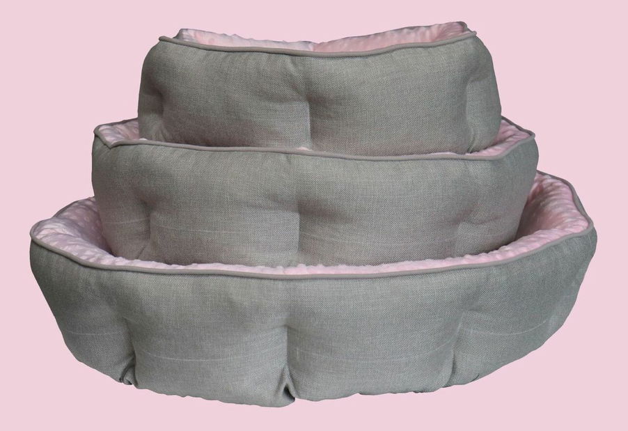 Peliešok pre domáce zviera Princi (ružová)