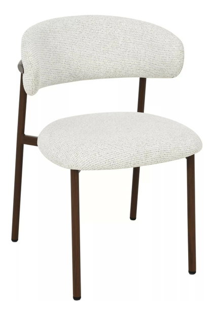 Jedálenská stolička Elteron II (orech + svetlobéžová)