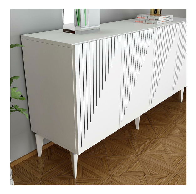 Ormarić Tomune 2 (bijela + crna)