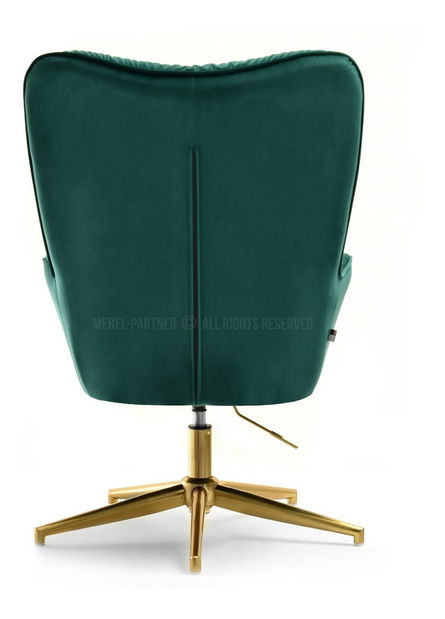 Fotoliu Meryl (verde + auriu)
