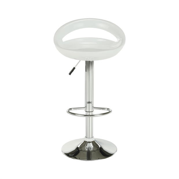 Scaun tip bar Drymen Nove alb