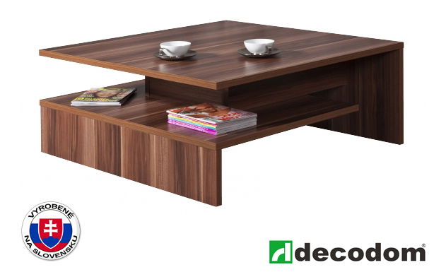 Konferenčný stolík Decodom Futura 2 slivka *výpredaj