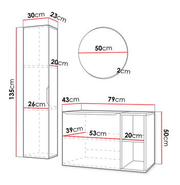 Kupaonski set Sonda I (kašmir)