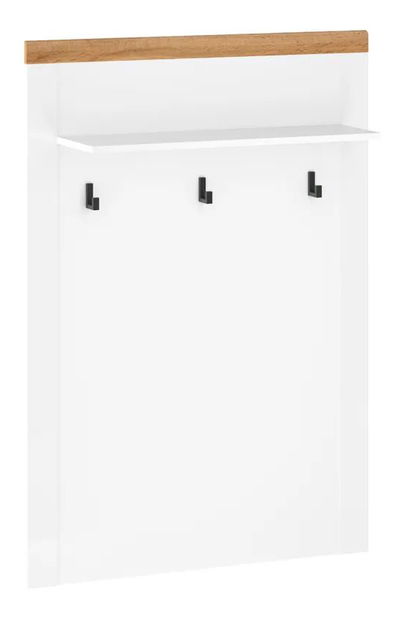 Perete cuier Valgo 90 (alb + Stejar wotan)