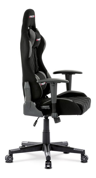 Fotoliu de birou/gaming Zarax-Z606-GREY (Negru + Gri)