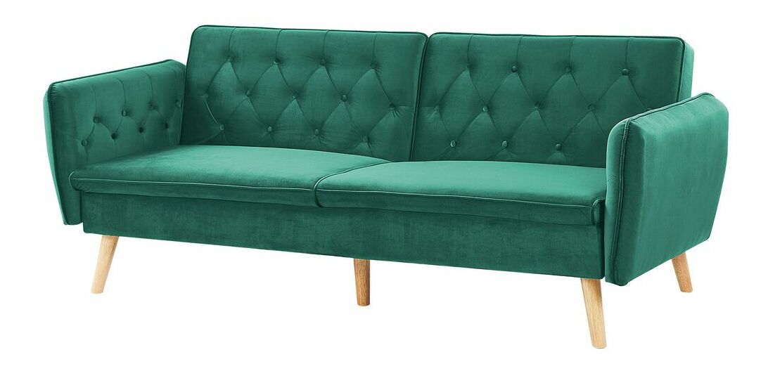 Pohovka trojsedačka BORODA (tmavozelená)