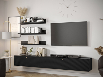 Mobilier living Towiro Slim II 10 (negru) *vânzare