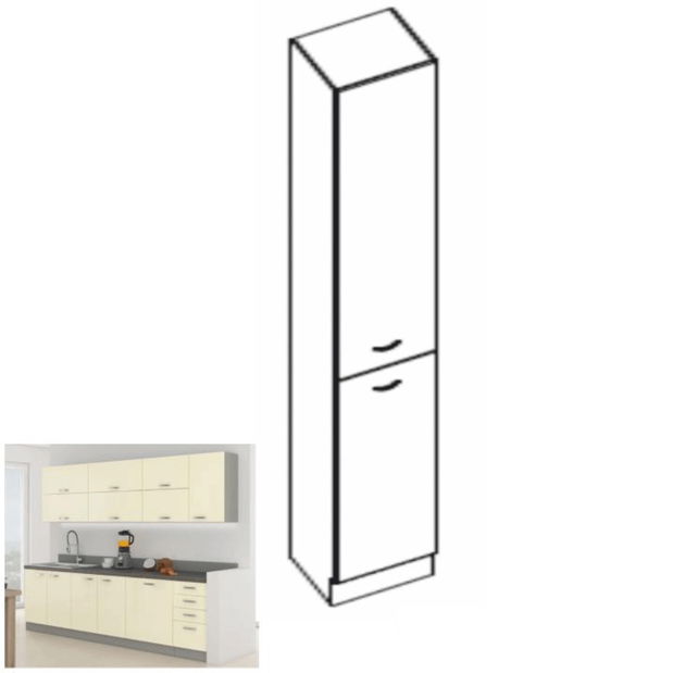 Kuhinjski ormarić za namirnice Pleitton 40 DK 210 2 F 