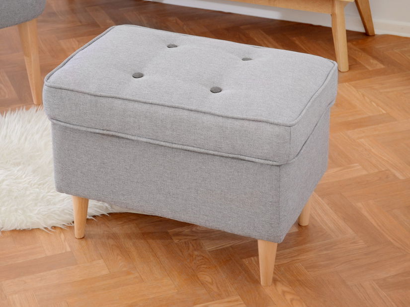 Taburetka Muriera (medová + orech)