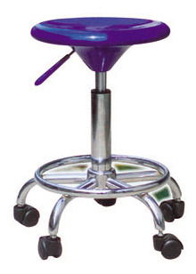 Taburetka na kolieskach Mabel New modrá