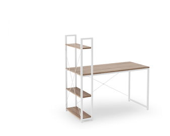 PC stolić Nover (hrast sonoma + bijela)