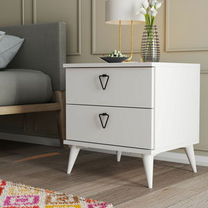 Nočný stolík Versala (Biela)