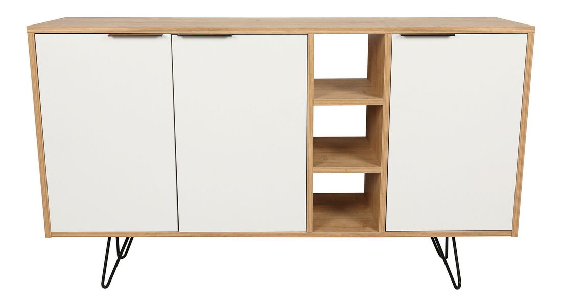 Dulap Clarissa (Stejar + Alb)