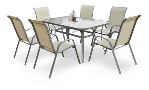 Blagovaonski stol Mason (siva)