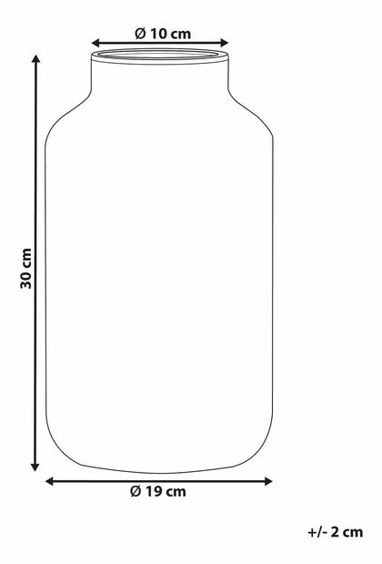 Váza Denise (zöld)