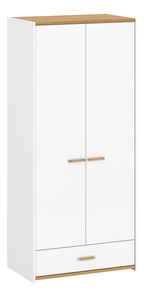 Ruhásszekrény Andre (matt fehér)