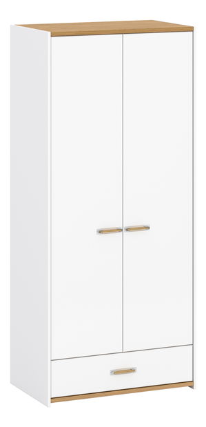 Dulap de haine Andre (alb mat)