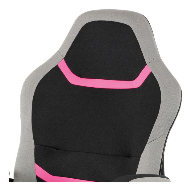 Gamer szék/fotel Leira-L611-PINK (fekete + szürke + rózsaszín)