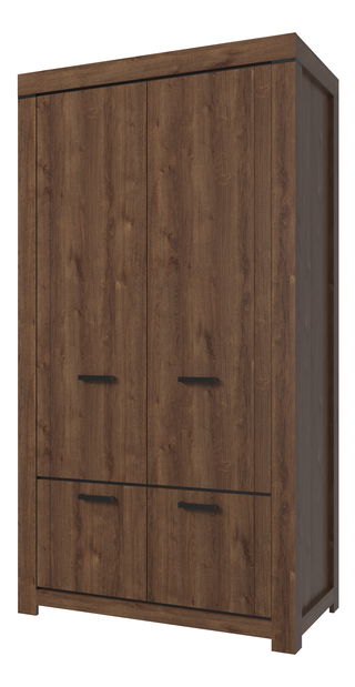 Ormar za garderobu Britt (hrast smeđi)