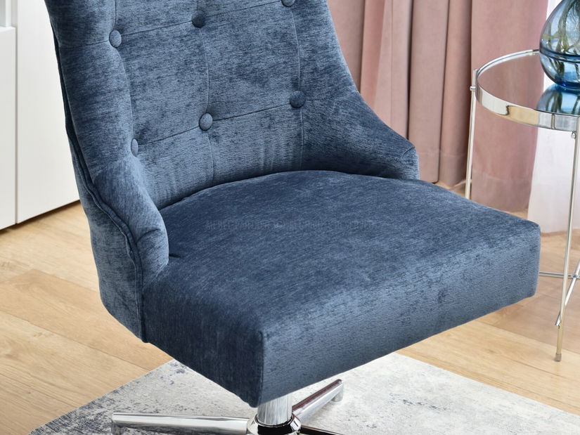 Fotelja Elza (plava + crna)